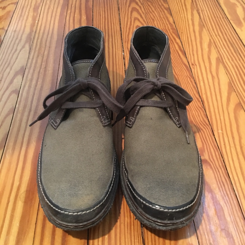 Host Pick! John Varvatos Star U.S.A. Chukka Boots - Size 9M - Picture 2 of 9